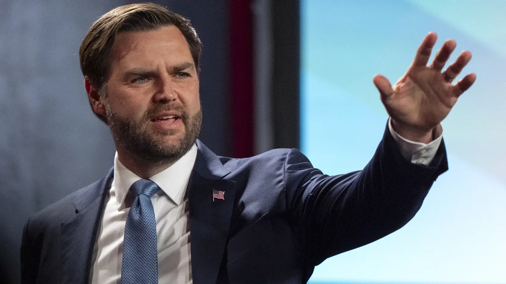 Na snímke americký viceprezident J.D. Vance.