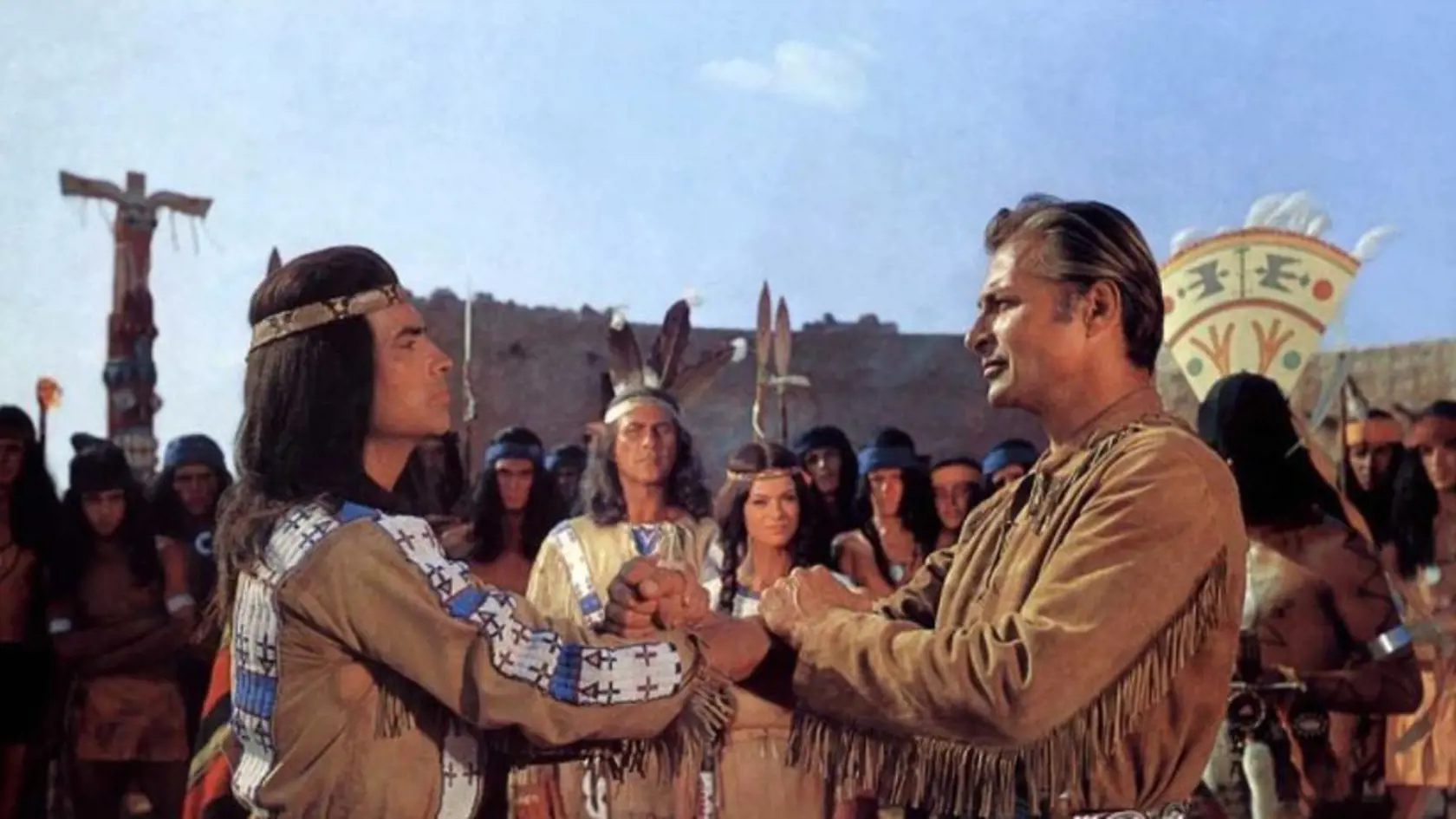 Winnetou a Old Shatterhand sa stali legendárnymi postavami.