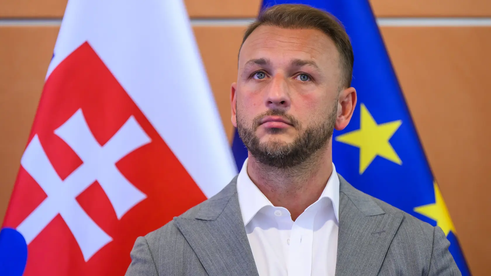 Na snímke minister vnútra SR Matúš Šutaj Eštok (HLAS-SD).