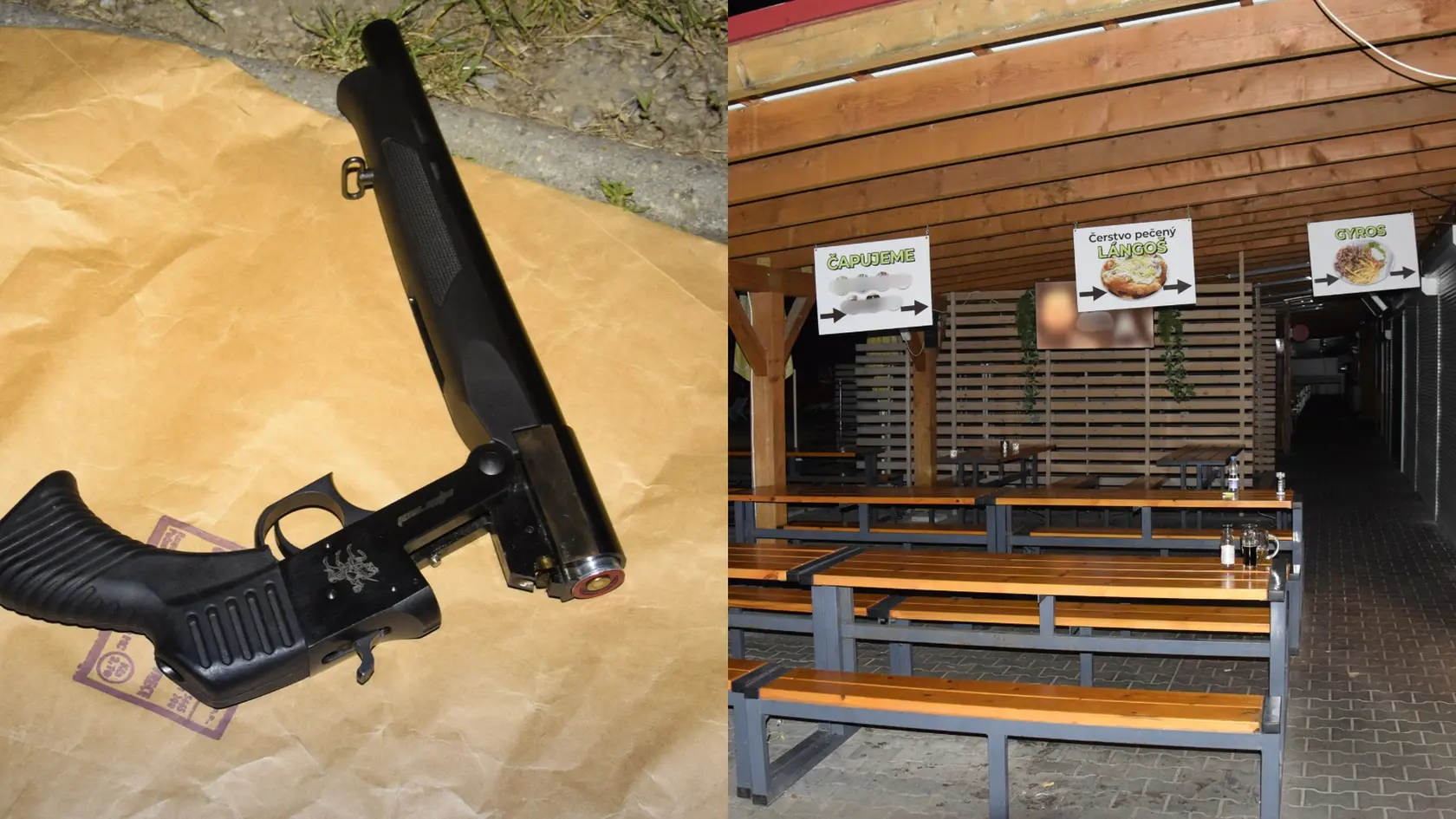Policajti v Štúrove zadržali útočníka, ktorý so zbraňou sa mal vyhrážať dlžníkovi.