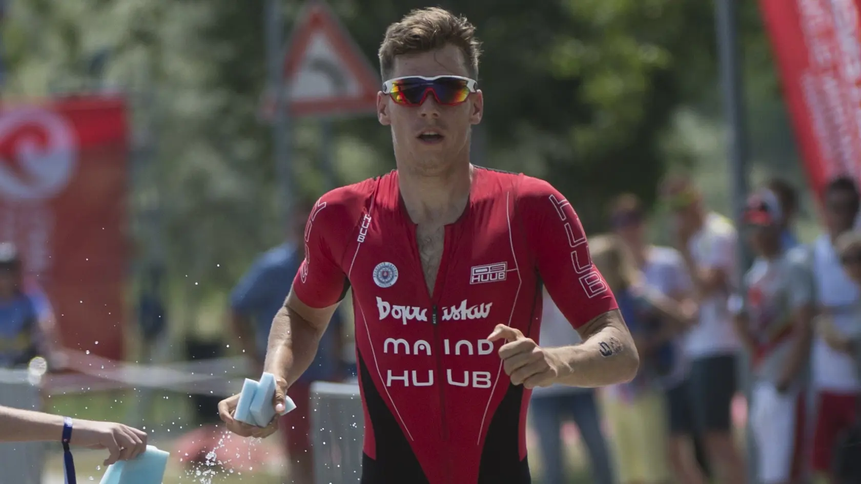 Na snímke slovenský triatlonový reprezentant Richard Varga.
