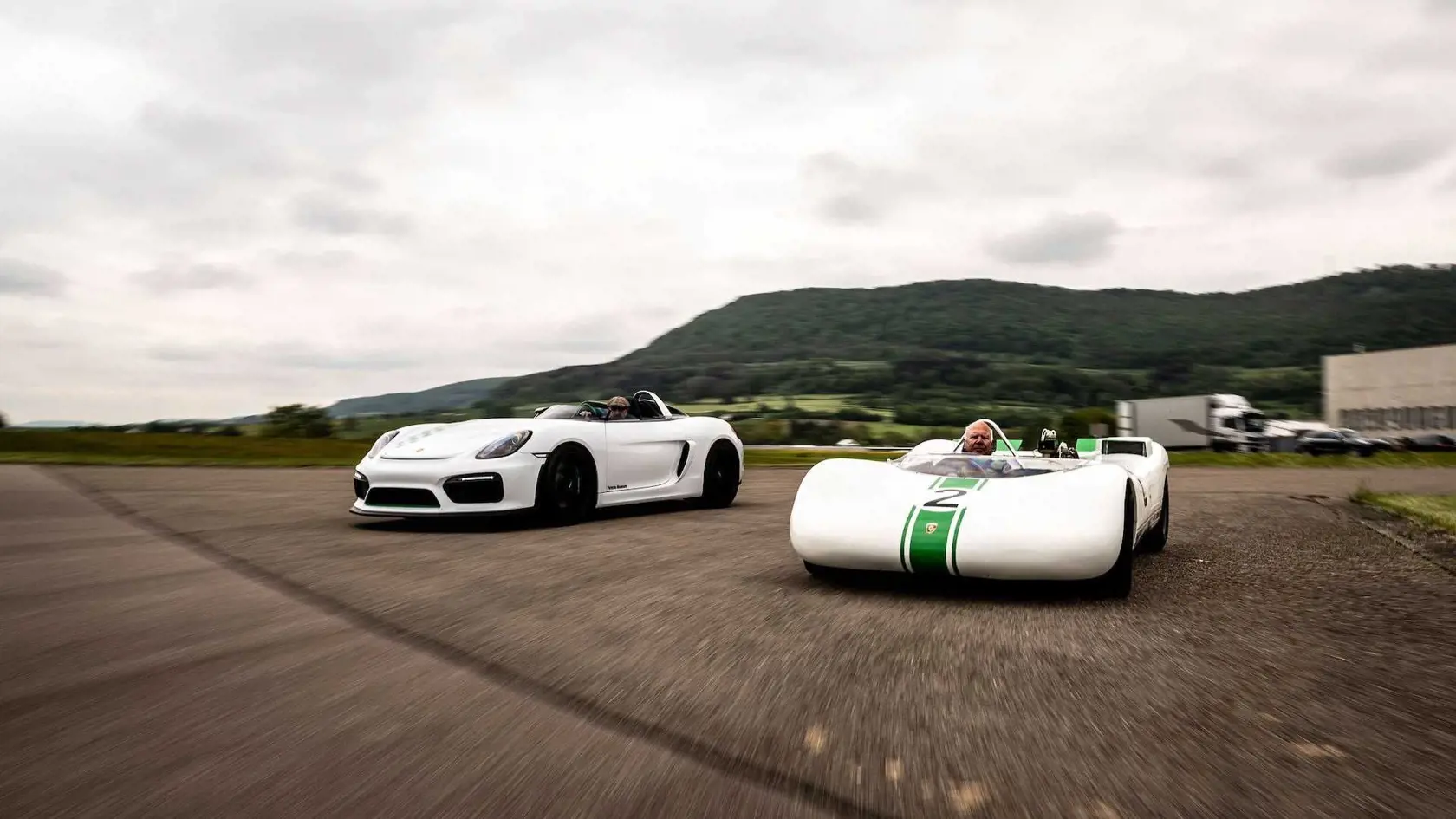 Boxster Bergspyder sa inšpiroval pretekárom z roku 1968