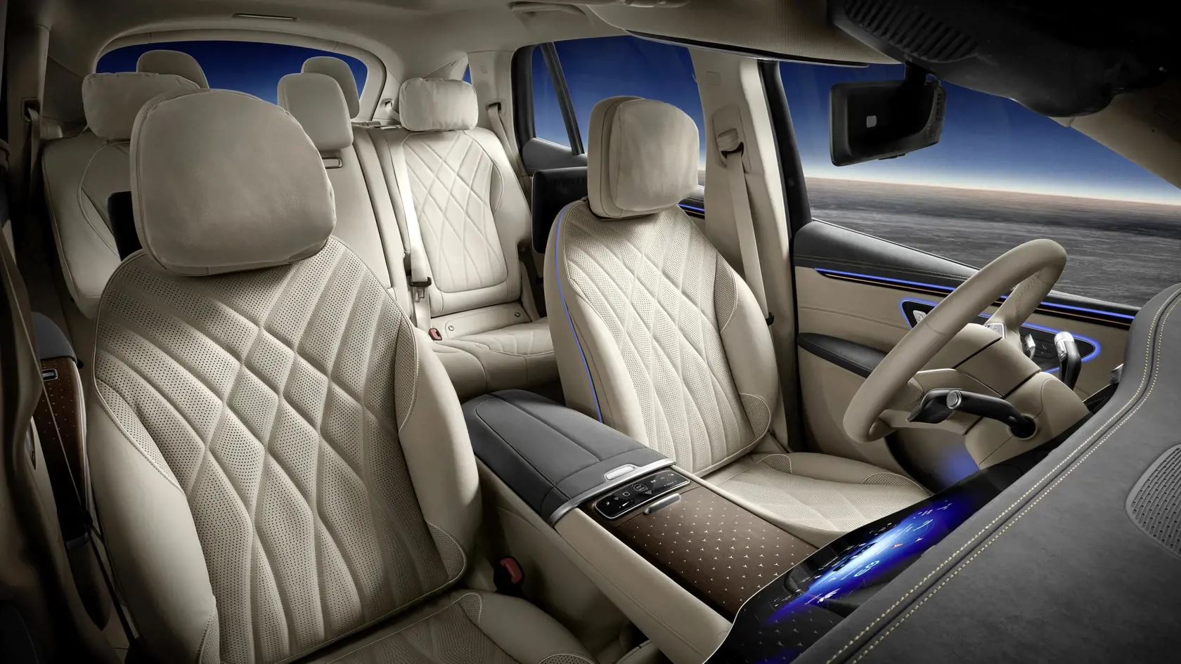 Mercedes-EQ EQS SUV.