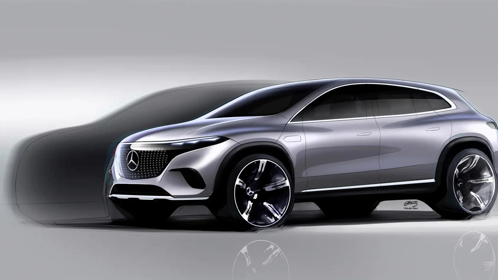 Mercedes-EQ EQS SUV.