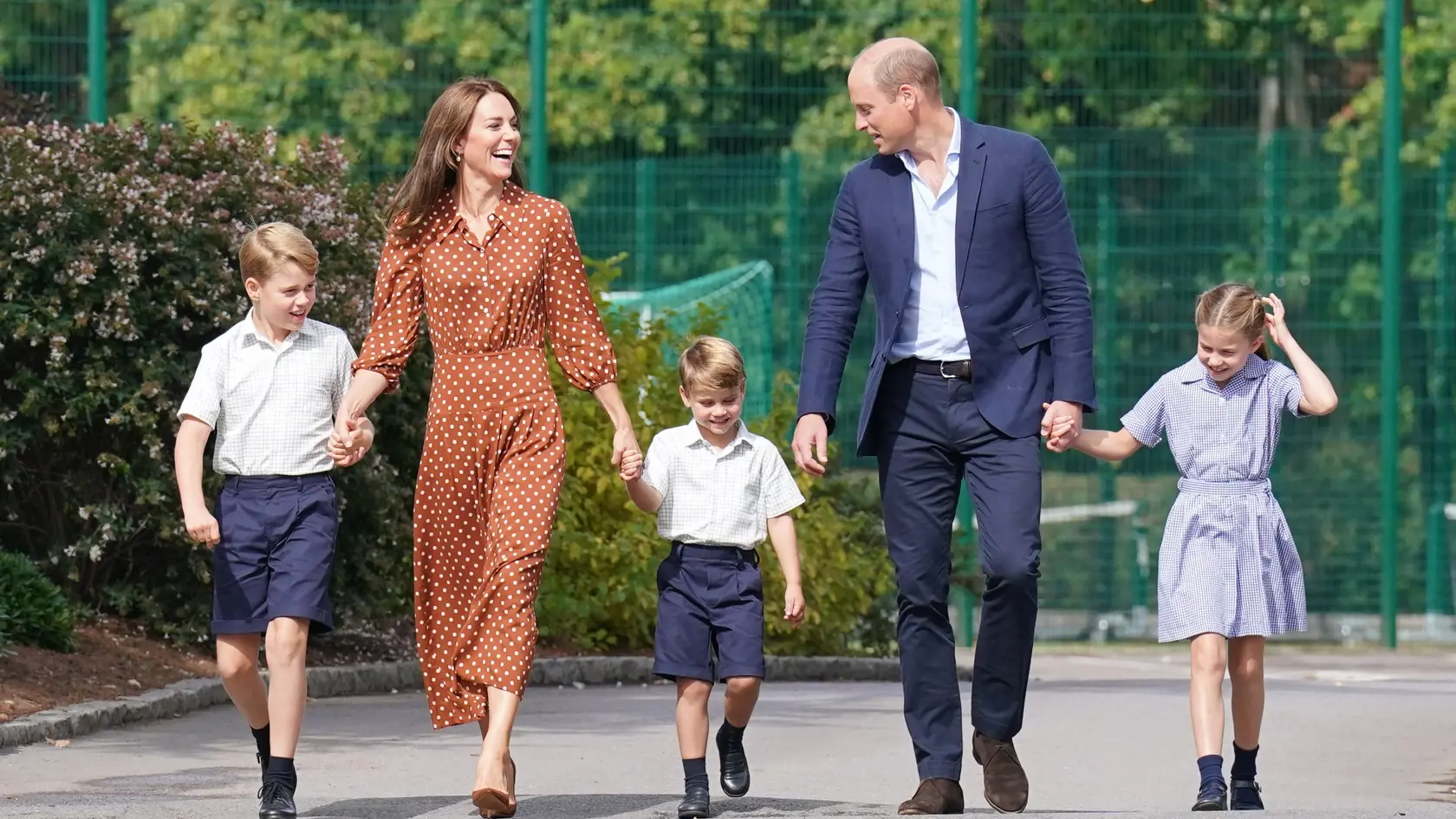Prince George, Princess Charlotte And Prince Louis Start Lambrook School