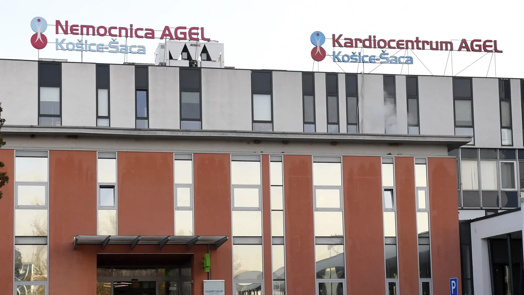Na snímke Nemocnica Košice - Šaca