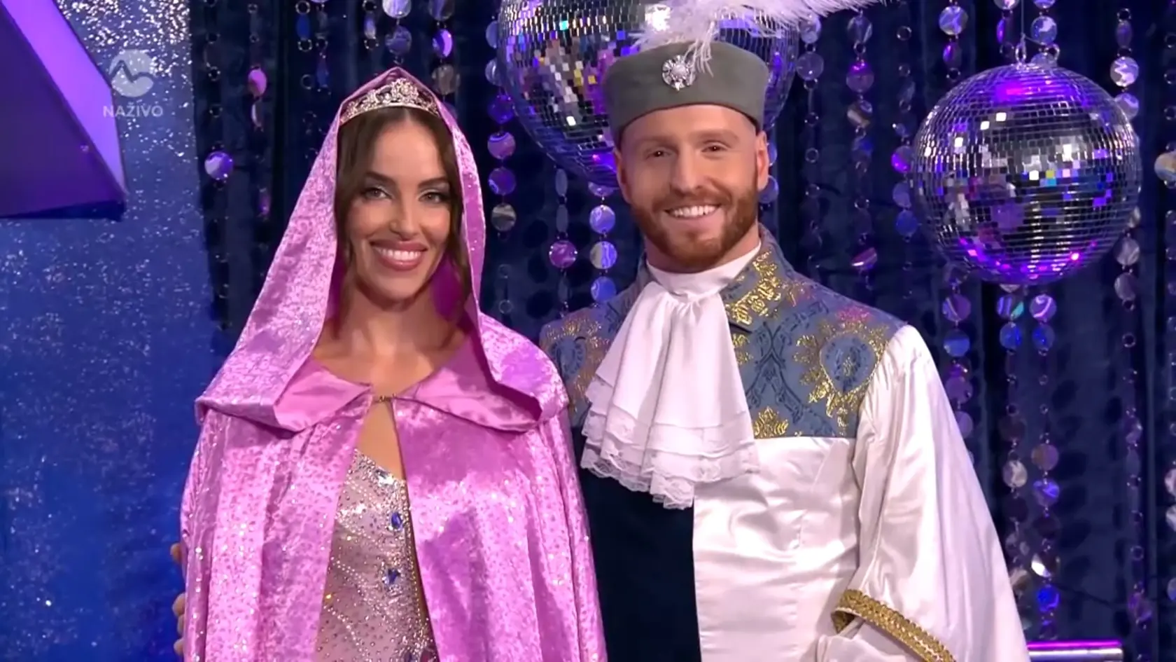 3. kolo Let´s Dance: Simona Leskovská a Vilda Šír. Zatancovali viedenský valčík na pieseň z filmu Tri oriešky pre Popolušku. 
