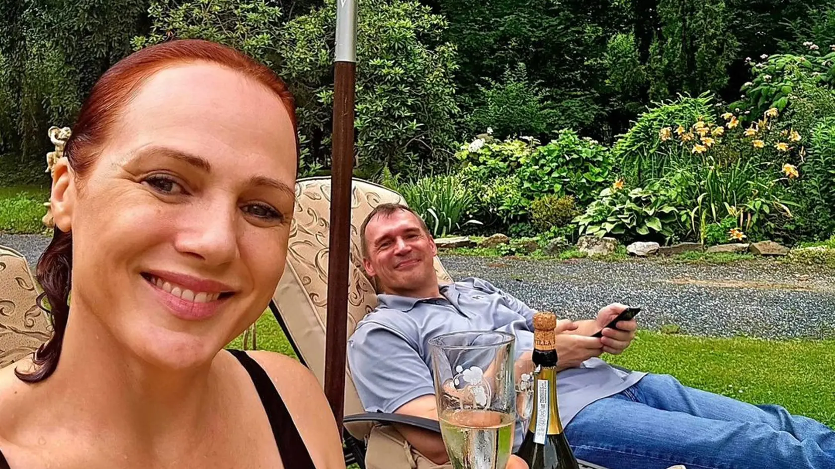 Adriana Kneissl Poláková a je manžel