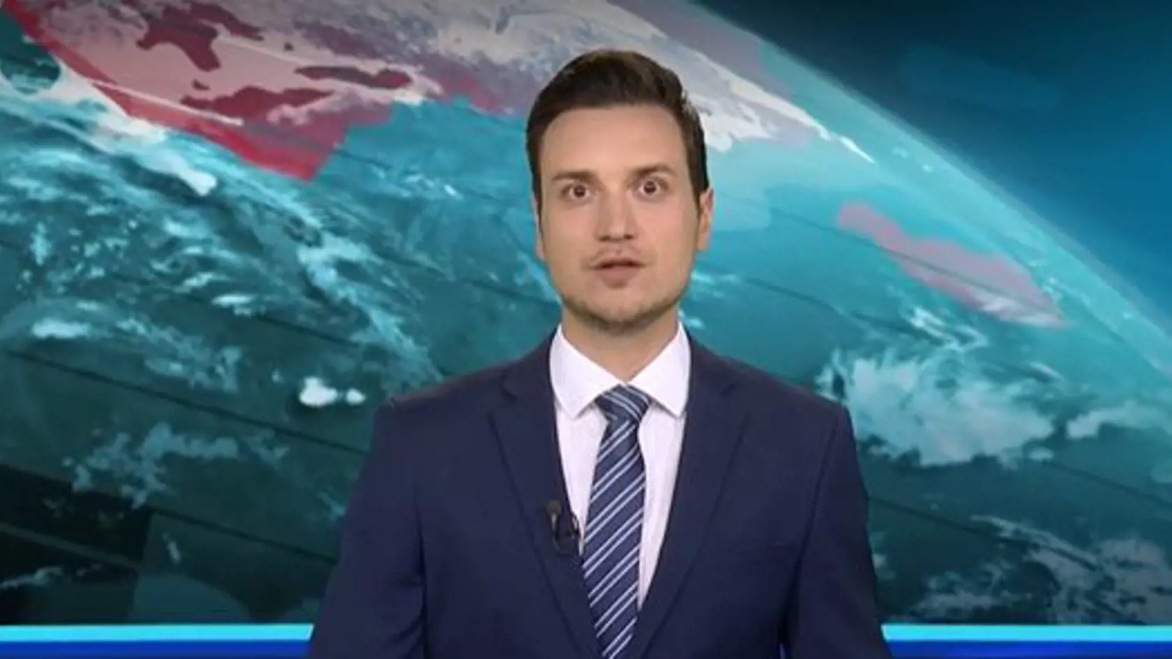 Kamil Konkoľ moderuje správy RTVS o 12.