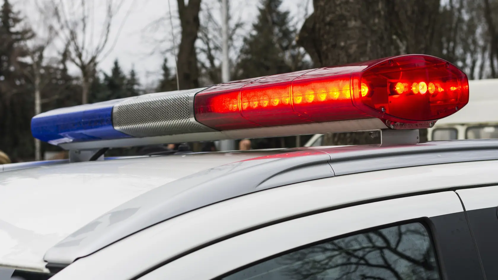 Policajné auto. (Ilustračné foto)