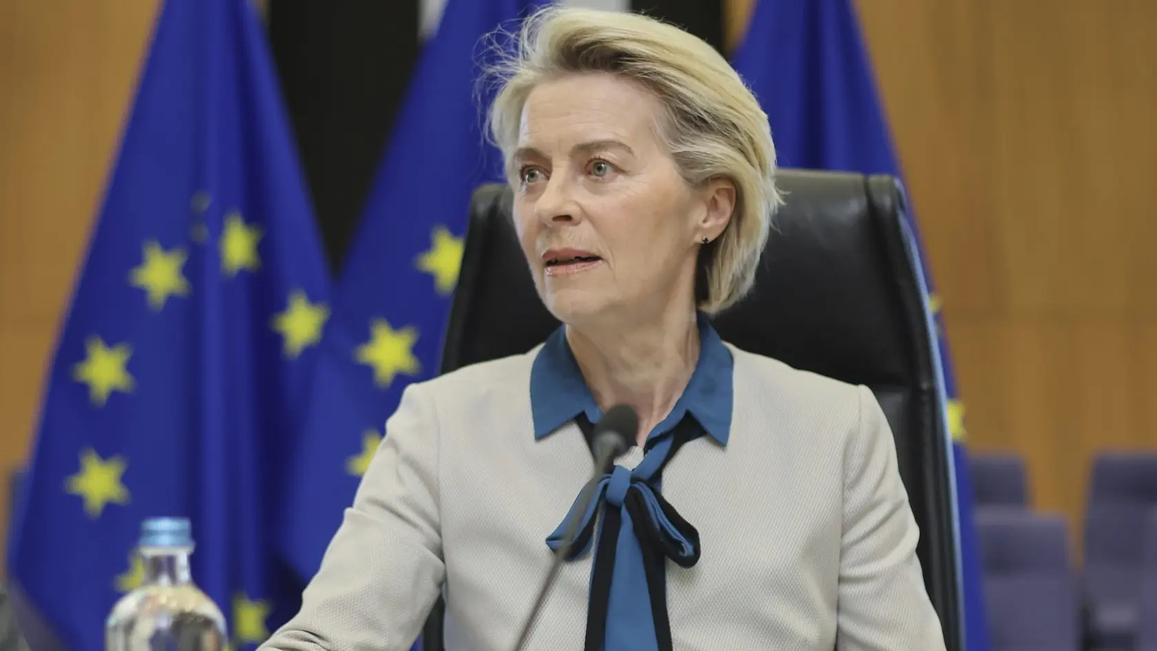 Predsedníčka Európskej komisie (EK) Ursula von der Leyenová.