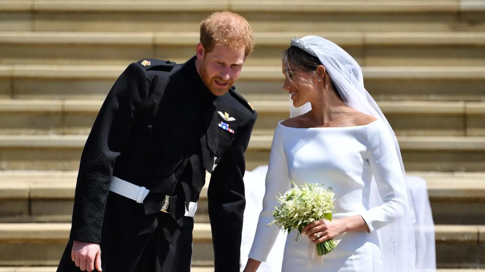 Svadba princa Harryho a Meghan v roku 2018.