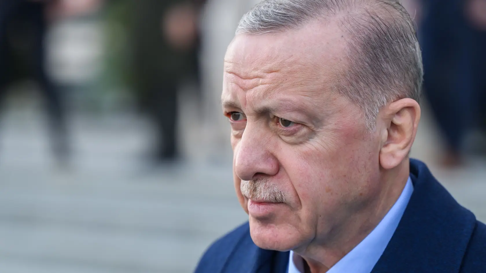 Na snímke turecký prezident Recep Tayyip Erdogan