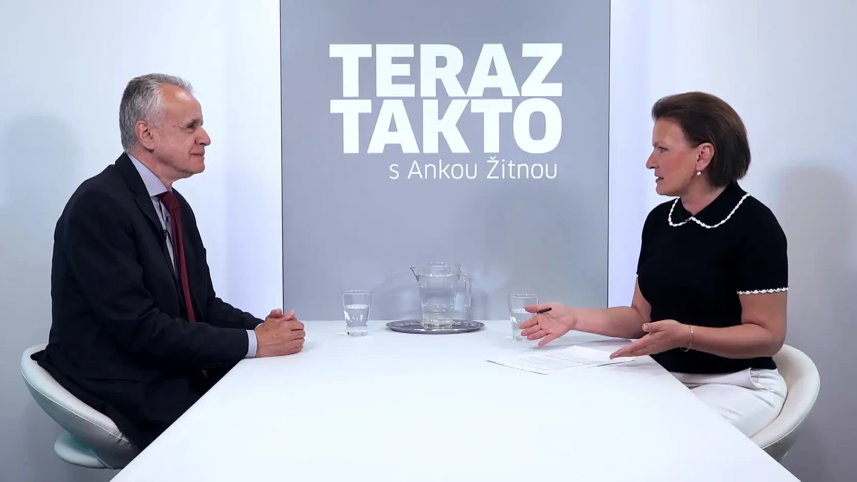 Diskusná relácia TERAZ TAKTO s Ankou Žitnou, ktorej hosťom bol Vladimír Palko.