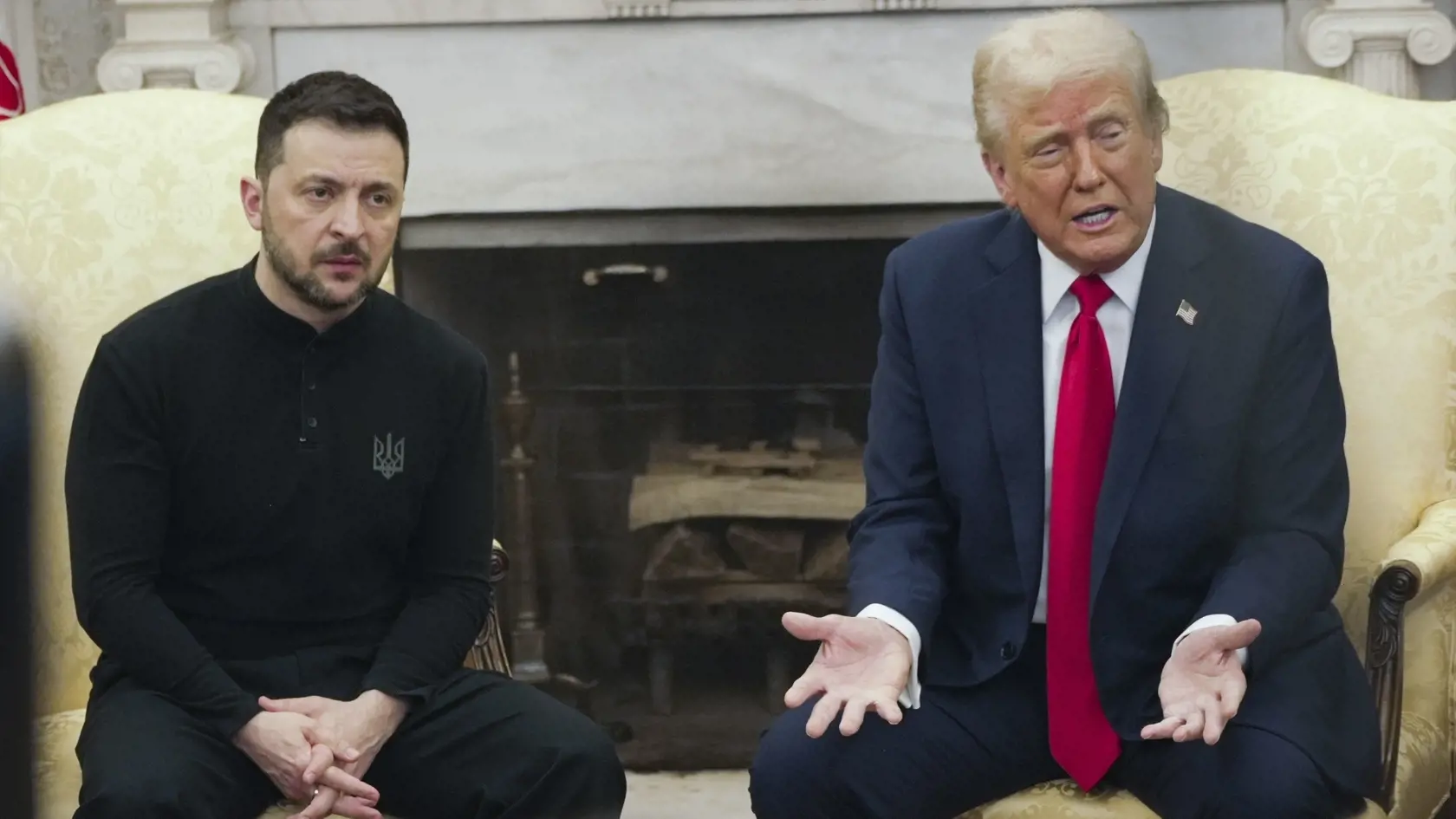 Ukrajinský prezident Volodymyr Zelenskyj na návšteve v Bielom dome