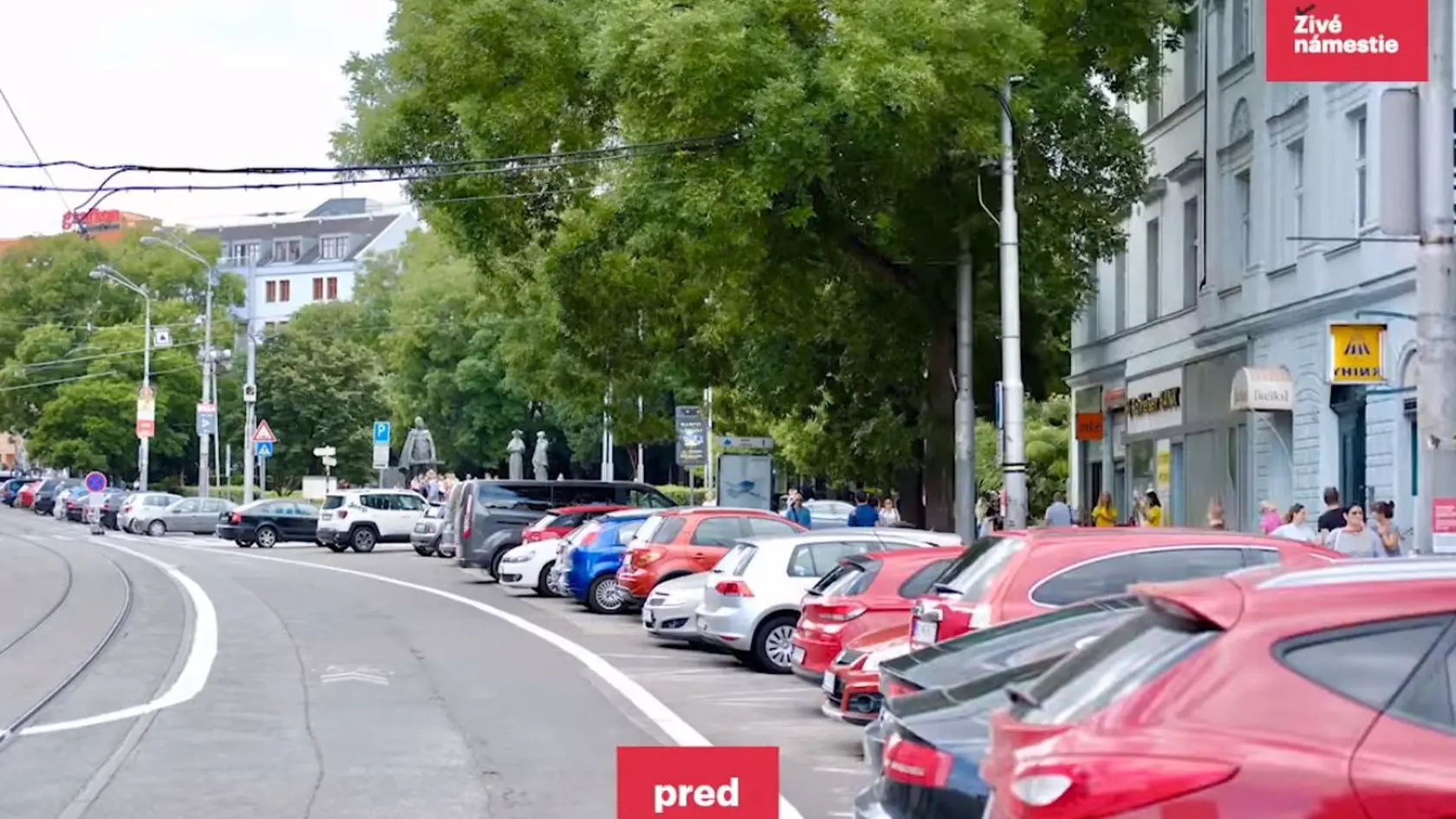 Tá istá časť námestia po starom.