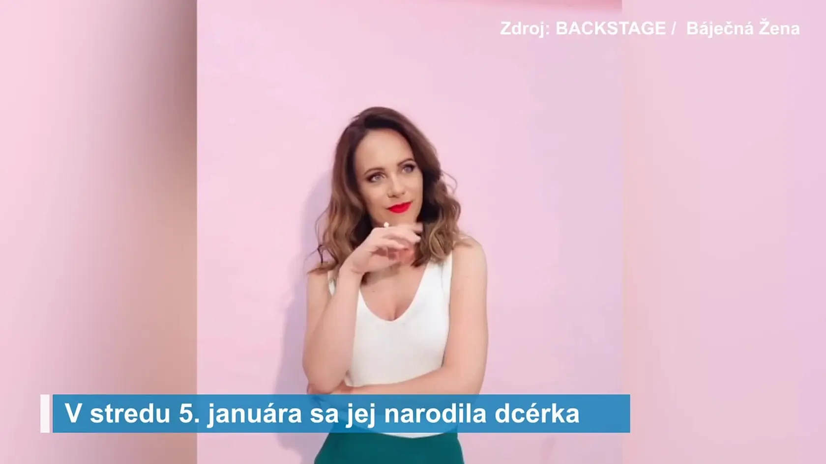 Moderátorke spravodajstva Lenke Vavrinčíkovej (35) sa pred týždňom obrátil život naruby. Markizáčke sa v stredu 5. januára narodila dcérka, ktorej s dlhoročným partnerom Albertom vybrali meno Olívia. Čerstvá mamina si svoj malý poklad užíva už v teple domova.
