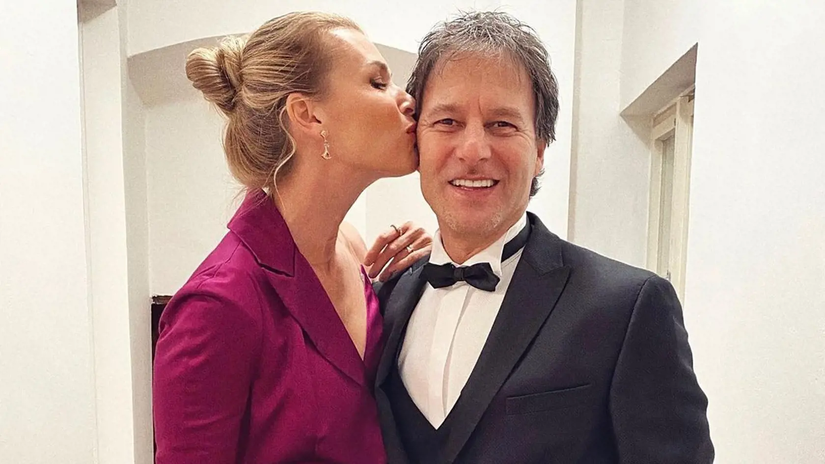 Stále zamilovaná dvojica: Modelka Daniela Peštová a spevák Paľo Habera.