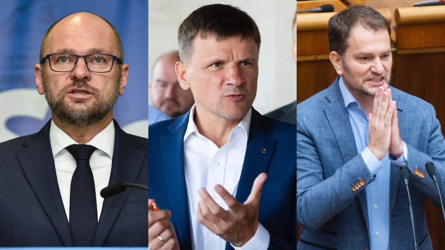 Richard Sulík, Alojz Hlina, Igor Matovič