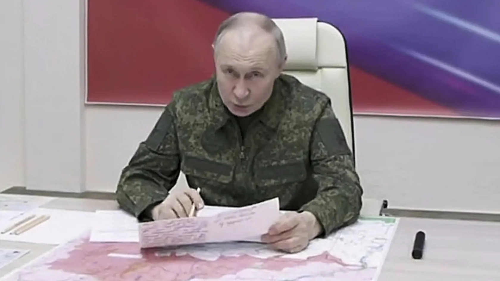 Ruský prezident Vladimir Putin. 