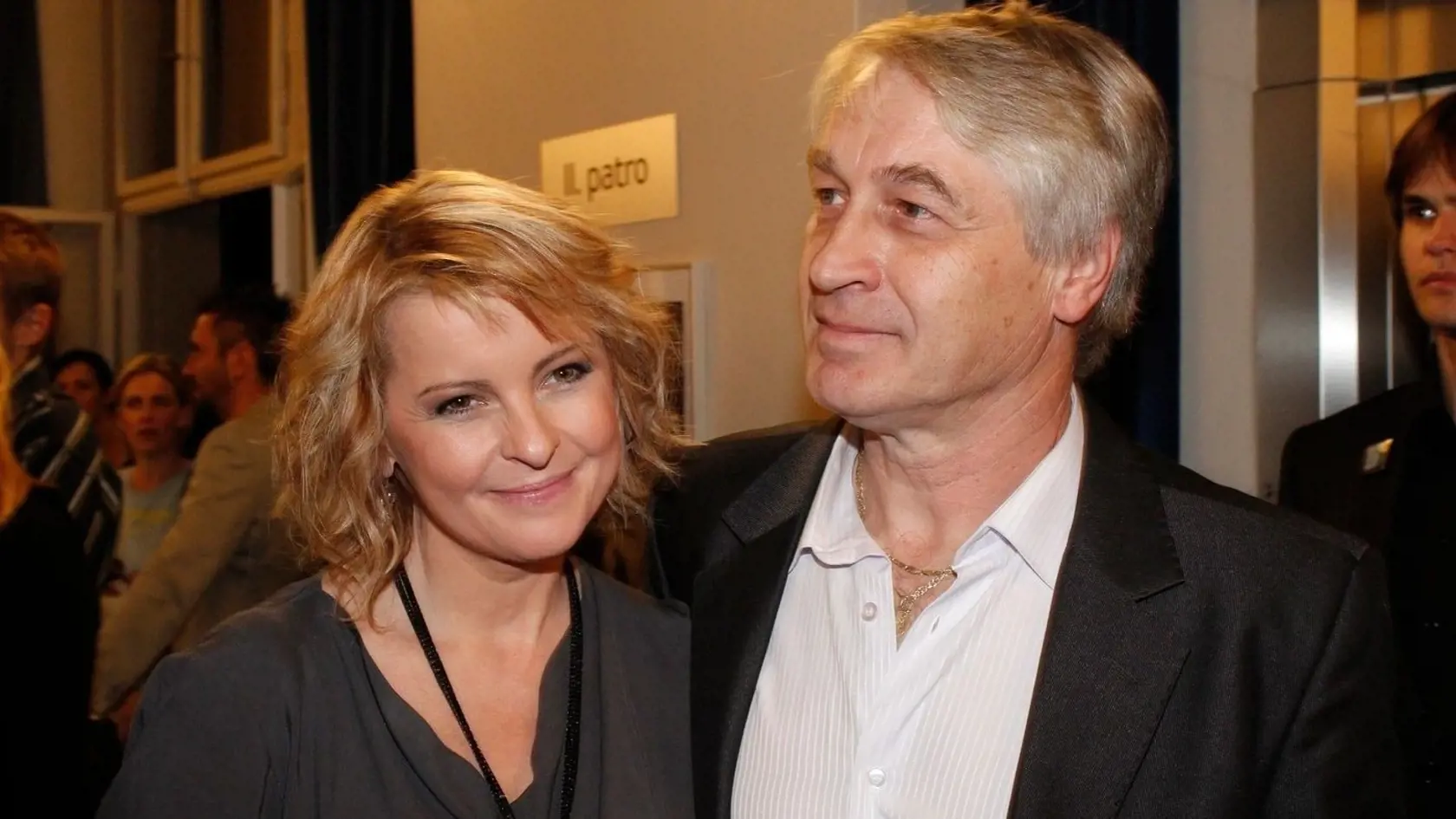 Iveta Bartošová a jej manžel Josef Rychtář. 