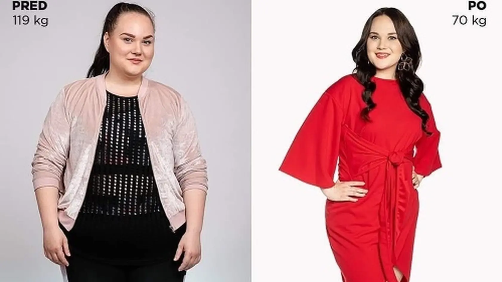 Kristína v roku 2019v Extrémnych premenách zhodila takmer 50 kilogramov.