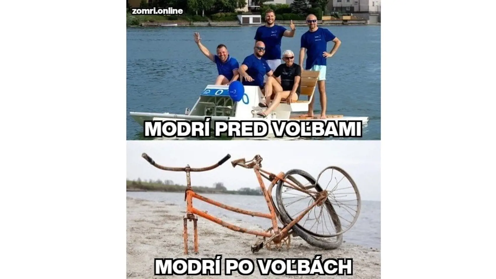 S Mikulášom Dzurindom a stranou Modrí to vraj vo voľbách nedopadne dobre.