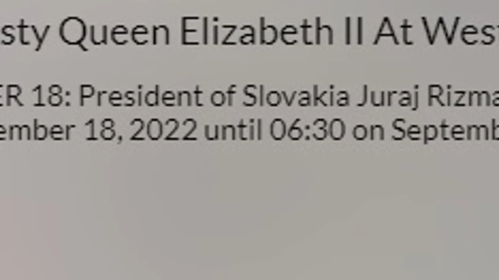 Obrovský preklep svetových médií. "Prezident Slovenskej republiky Juraj Rizman," napísali ako popis k fotografii.