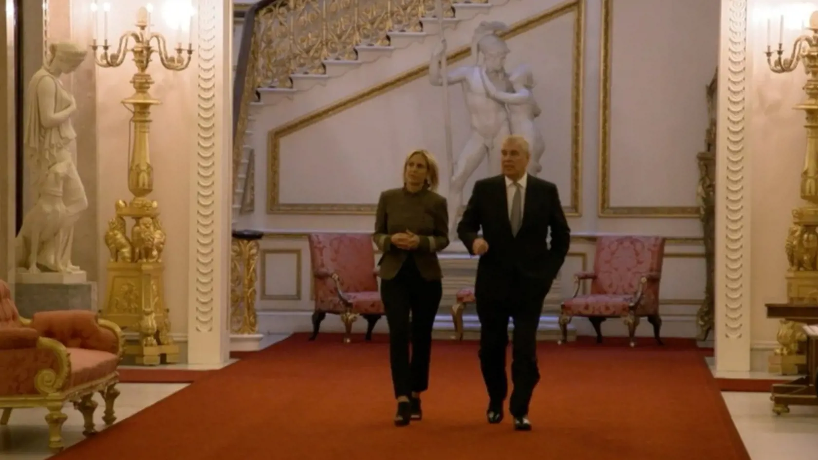 Princ Andrew a moderátorka Emily Maitlis (49)