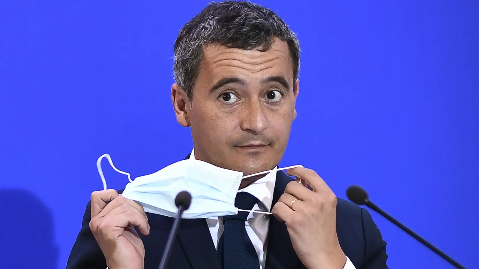 Francúzsky minister vnútra Gérald Darmanin.