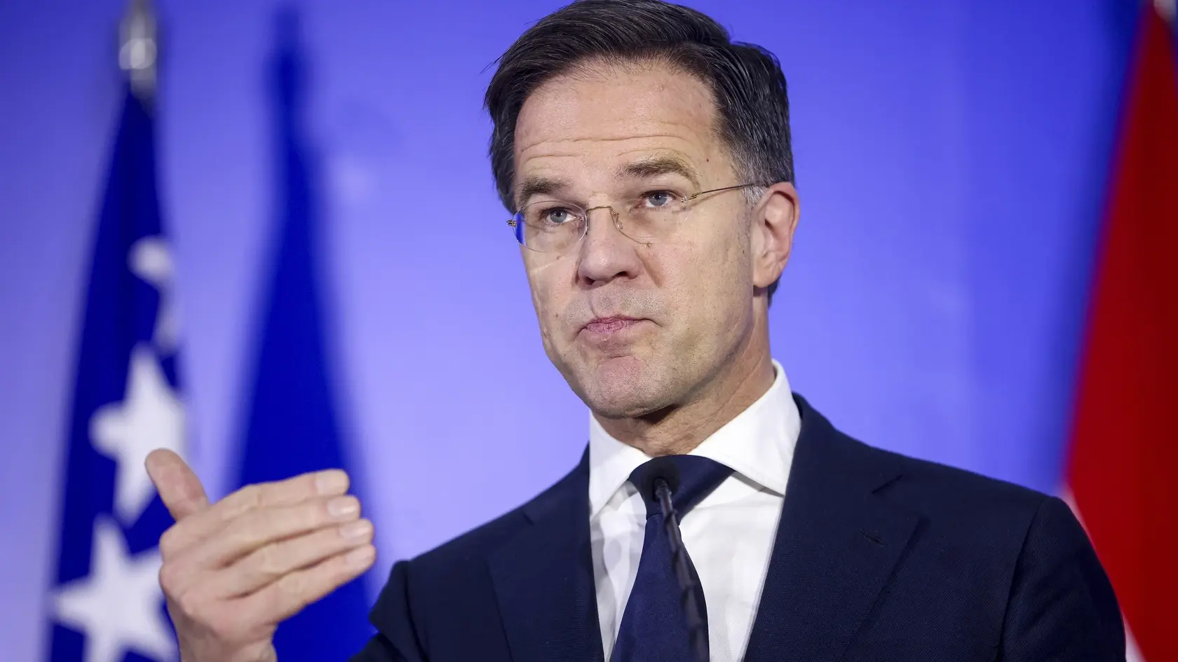 Na snímke Mark Rutte.