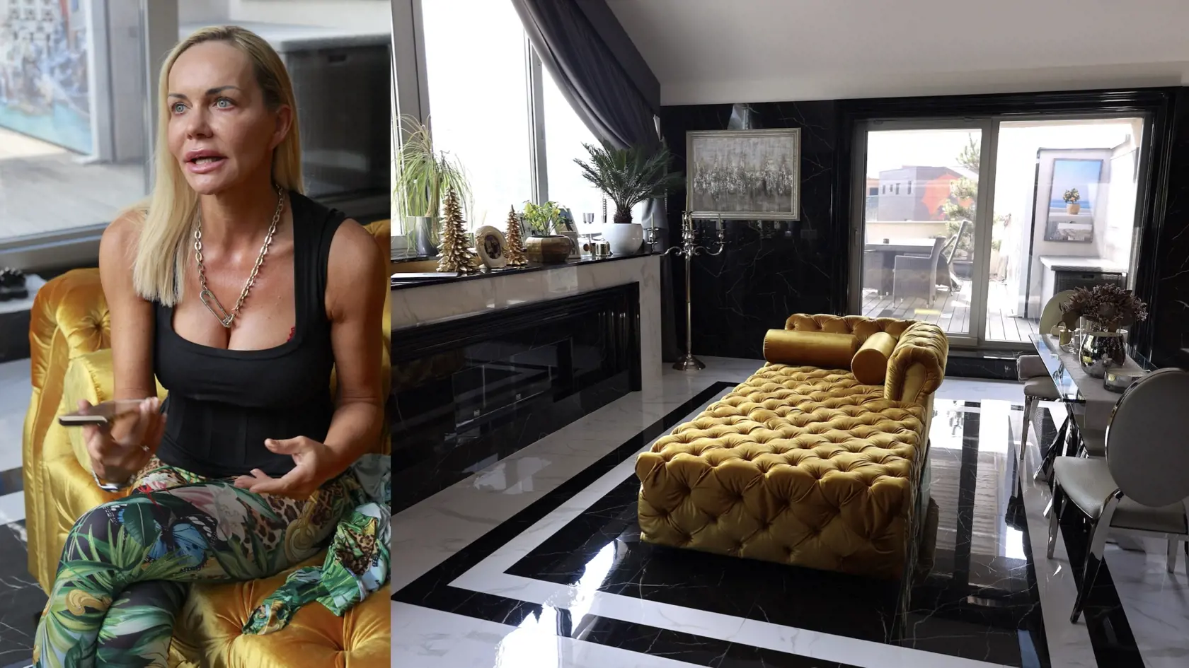 Monika Nemčoková si užíva poriadny luxus.