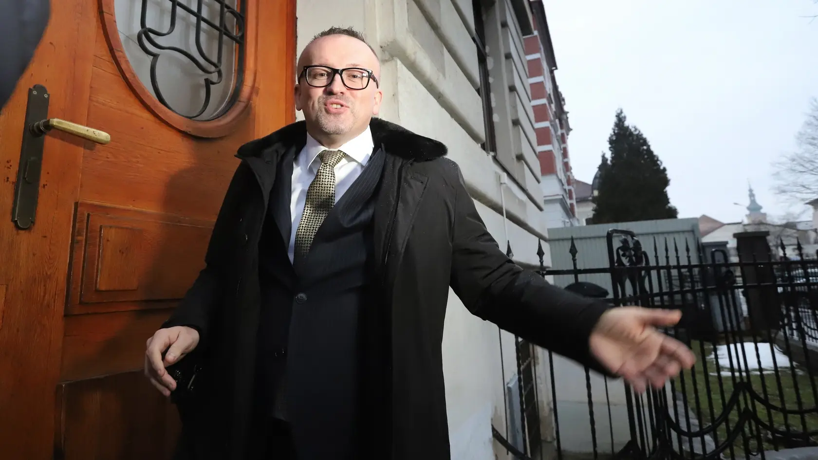 Vladimír Pčolinský na pracovisku Špecializovaného trestného súdu v Banskej Bystrici.