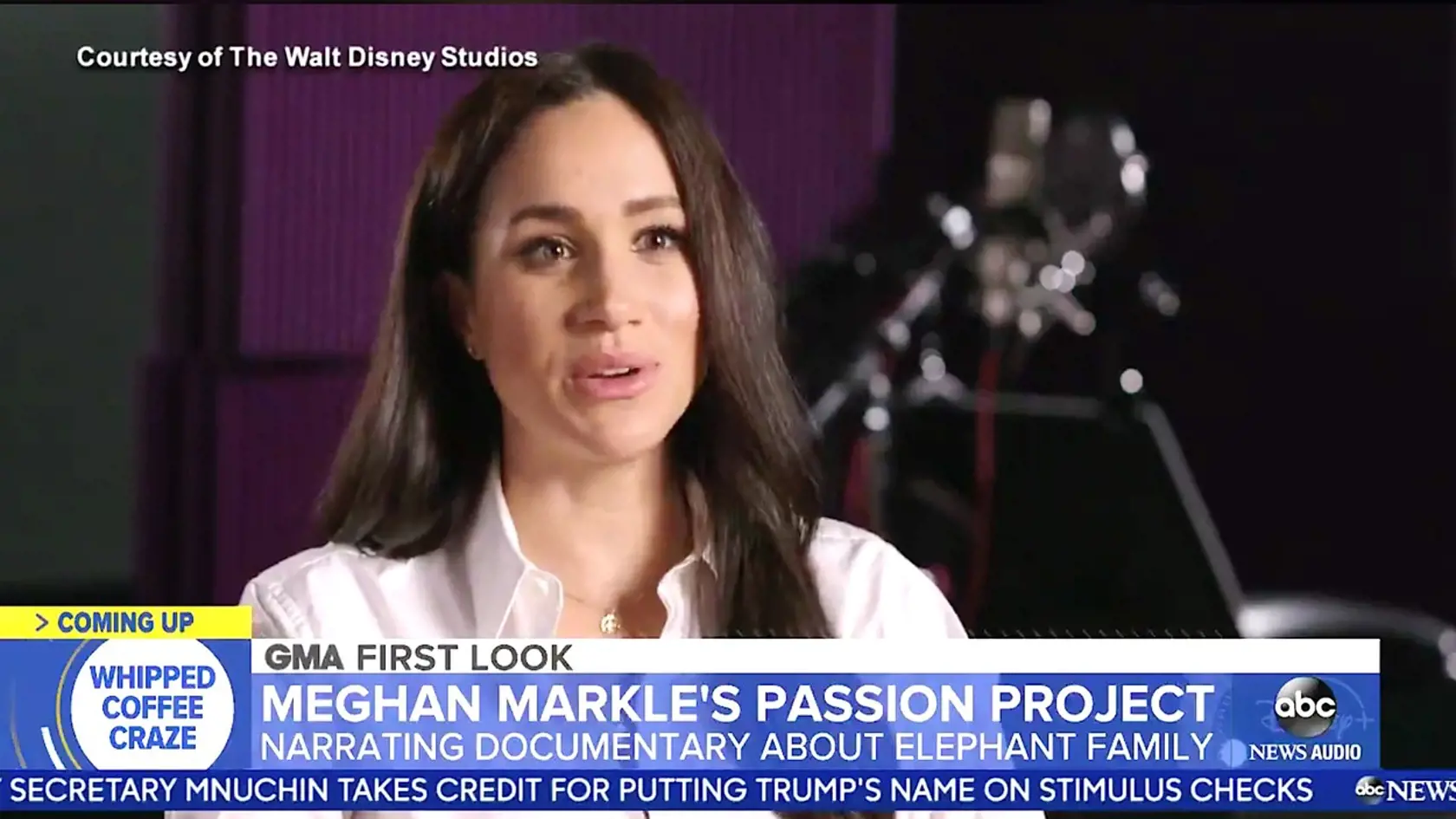 Meghan v šou Good Morning America.