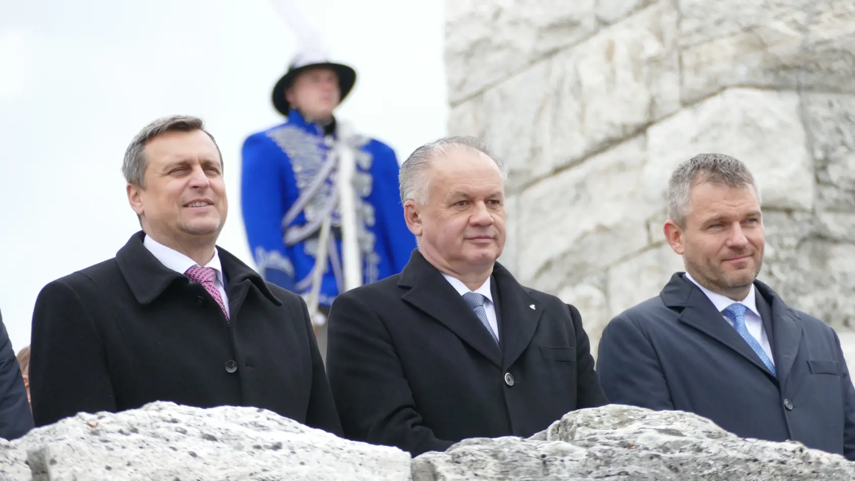 Andrej Danko, Andrej Kiska a Peter Pellegrini sa chvíľami dobre bavili. Tak ako aj diváci počas prejavu predsedu parlamentu