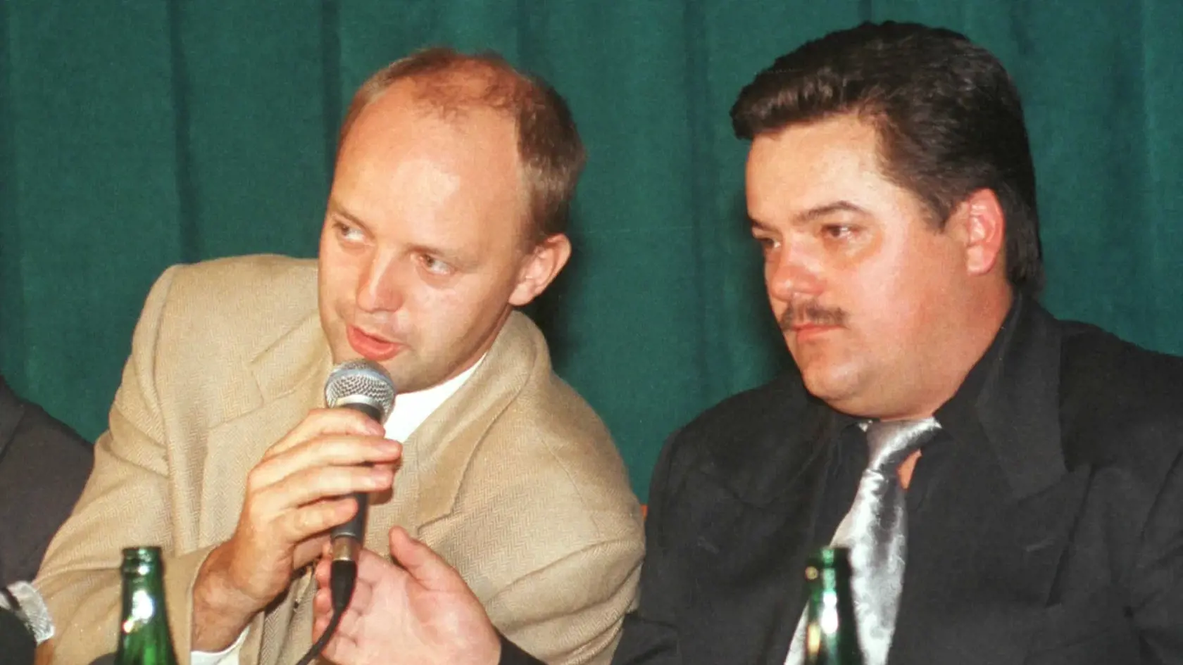 Pavol Rusko a Marian Kočner koncom 90. rokov.