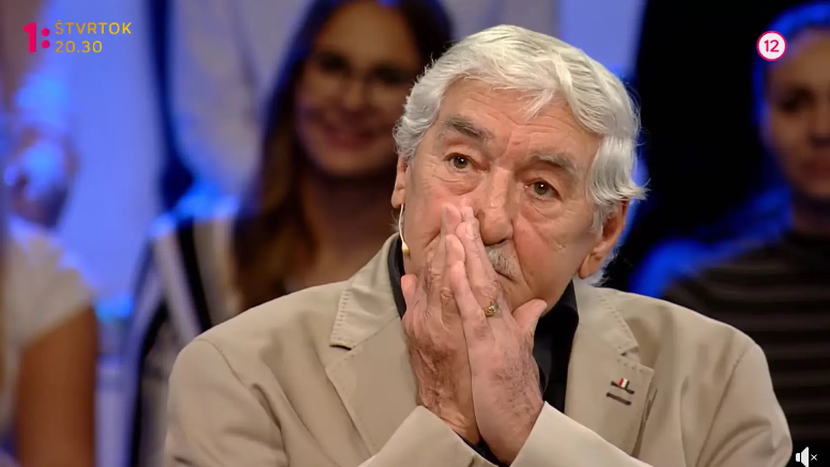 Štefan Kvietik a jeho vnuk Matúš v roku 2018 v relácii Zlaté časy.