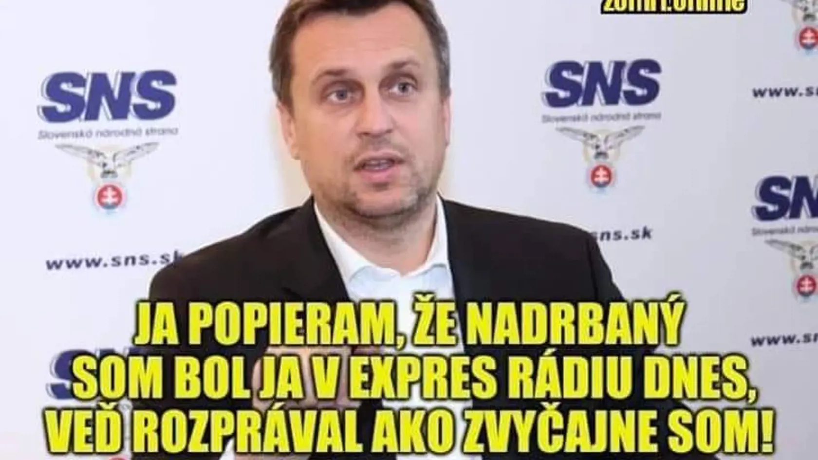 Aj týždeň po Dankovom vystúpení v rozhlase pokračujú vtipy s touto tématikou.