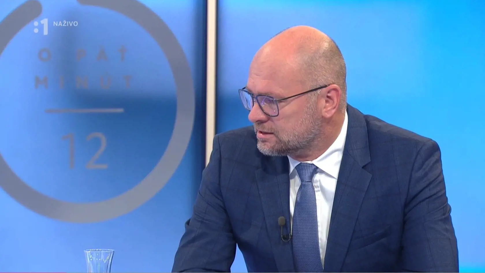 Richard Sulík v nedeľnej diskusnej relácii.