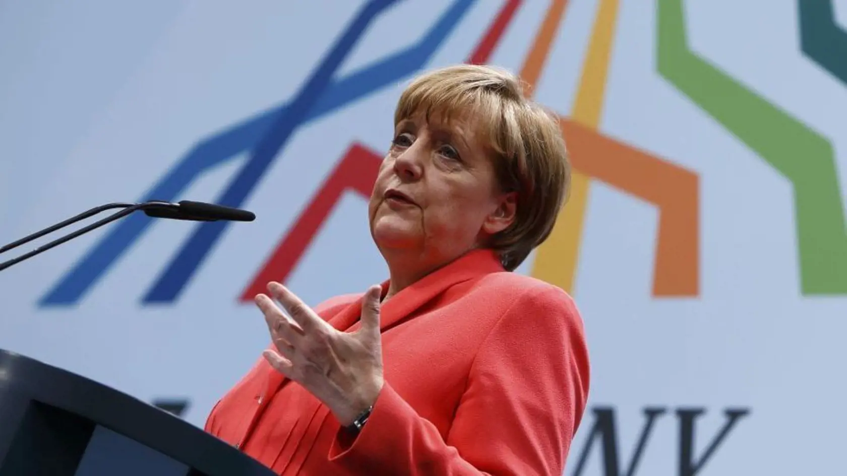 Nemecká kancelárka Angela Merkelová na summite G7.