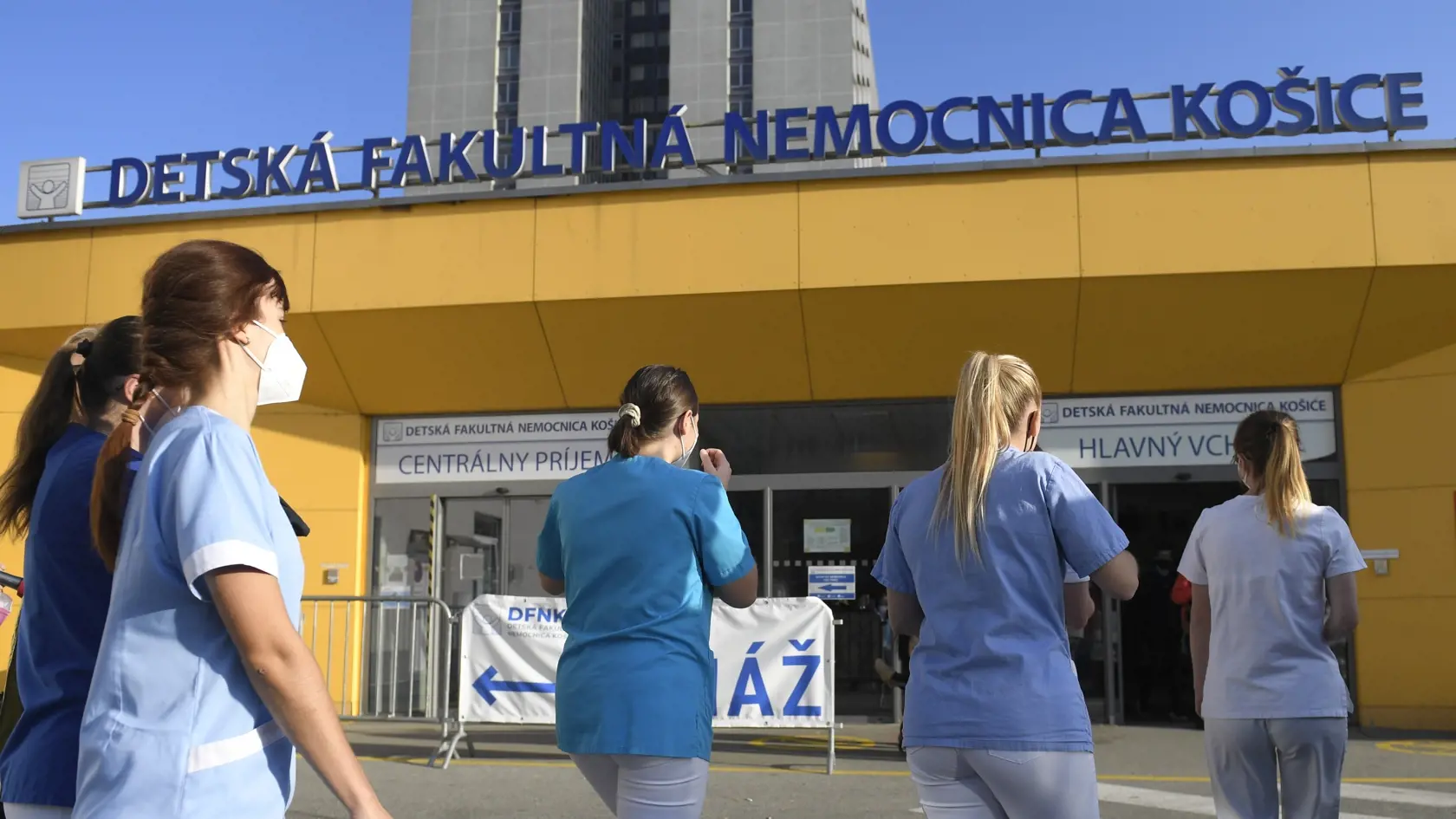 Zdravotným sestrám už došla trpezlivosť. FOTO TASR – František Iván