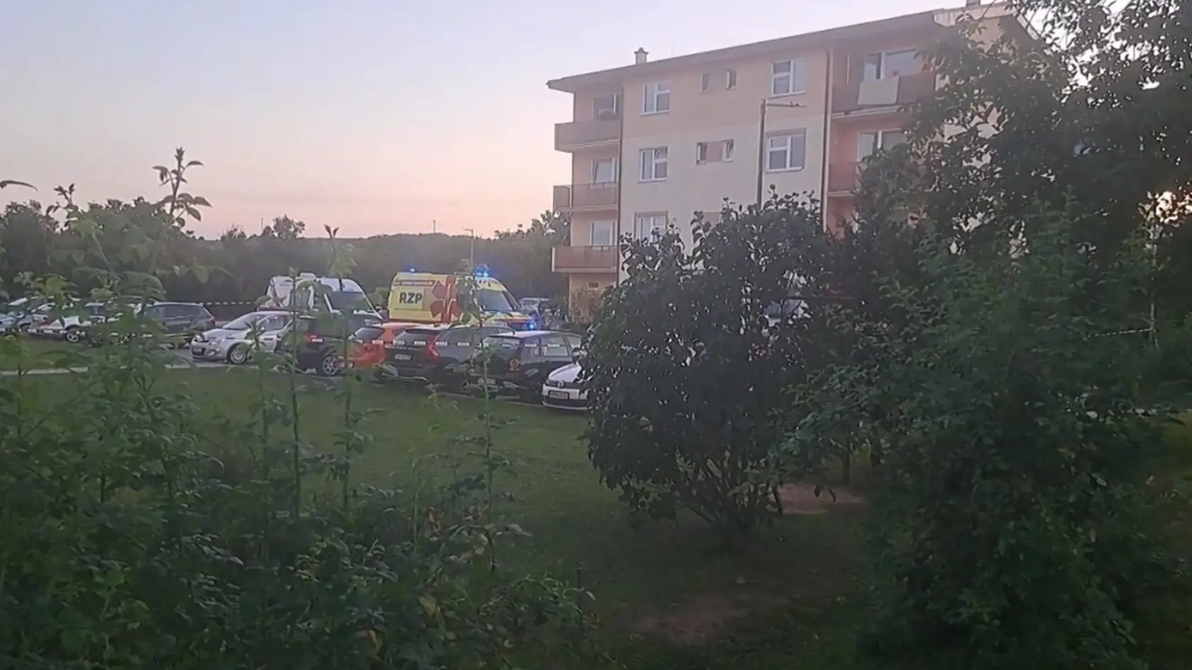 Bytovka, kde sa stala tragédia.