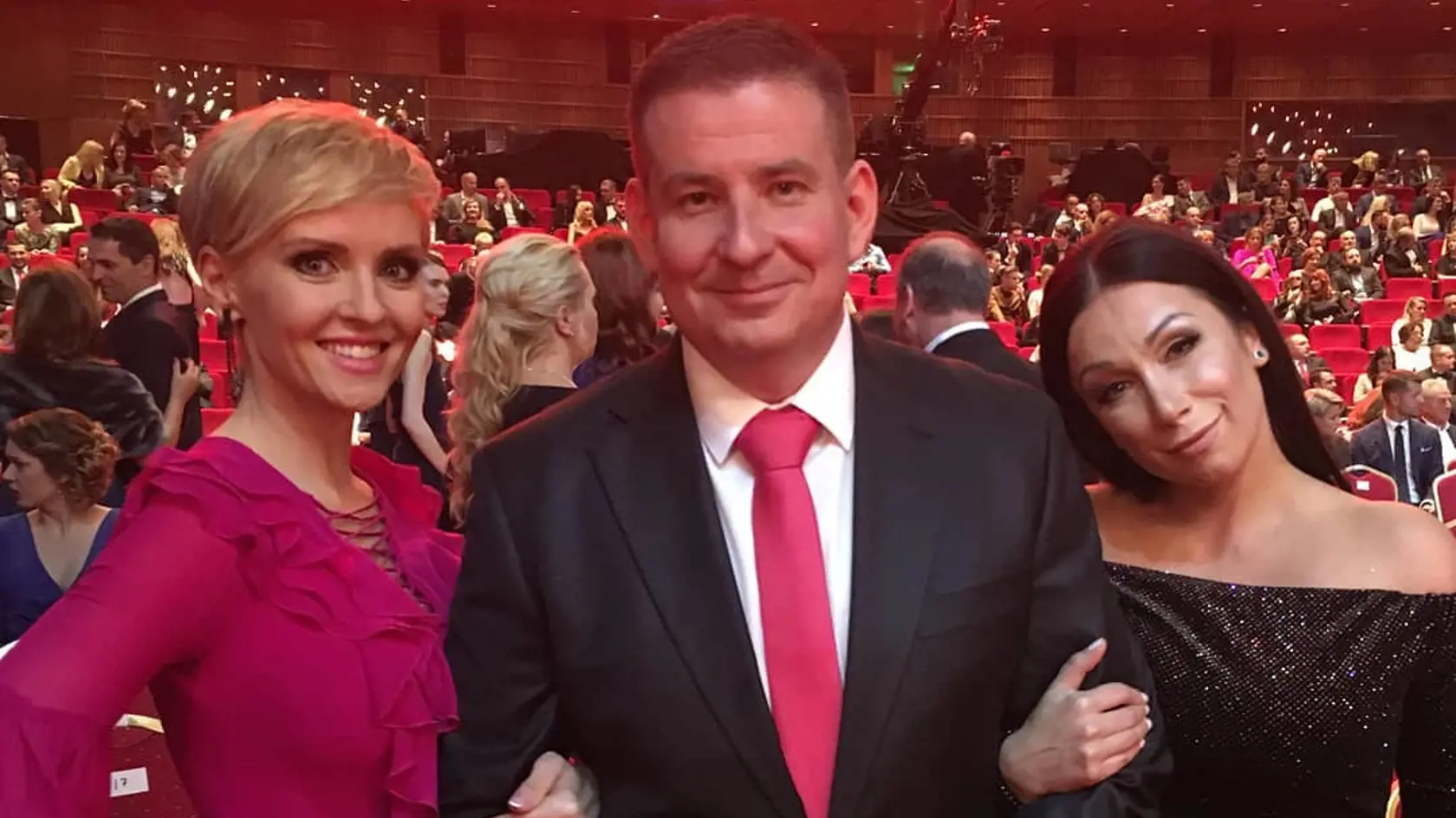 Patrik Herman s kolegyňami Kristínou a Kvetkou