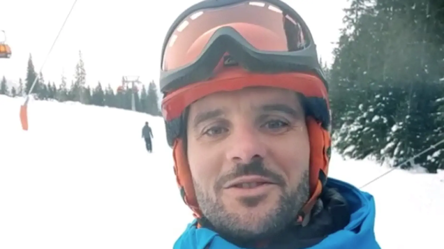 Milovník zimných športov Martin Šmahel.