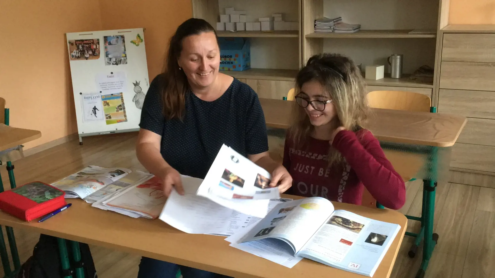 Vaneska musí dobiehať aj školu, keďže každý pondelok, stredu a piatok musí chodiť na dialýzu až do Bratislavy.