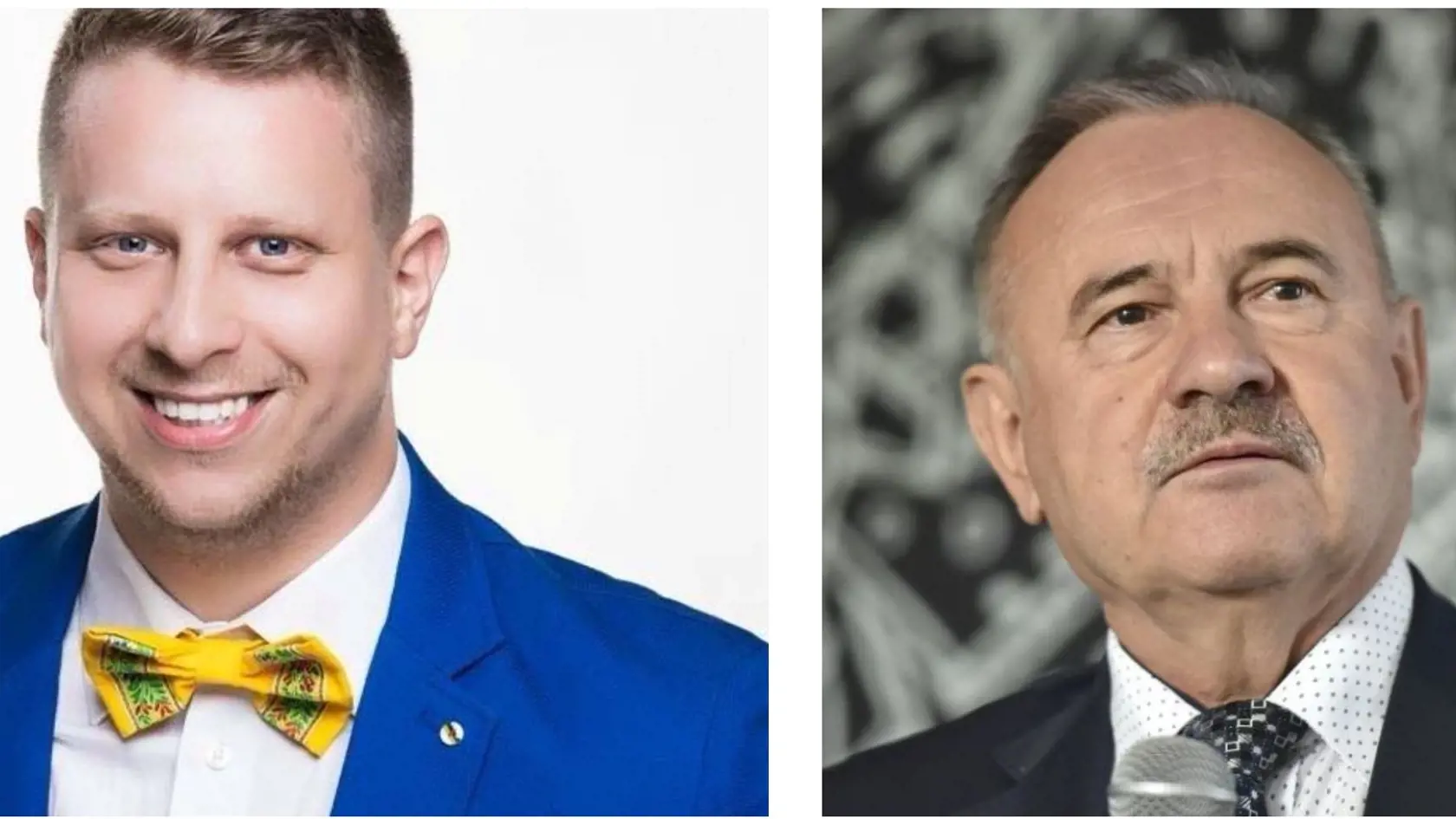 Poslanec Stanislav Thomka a primátor Martina Ján Danko.