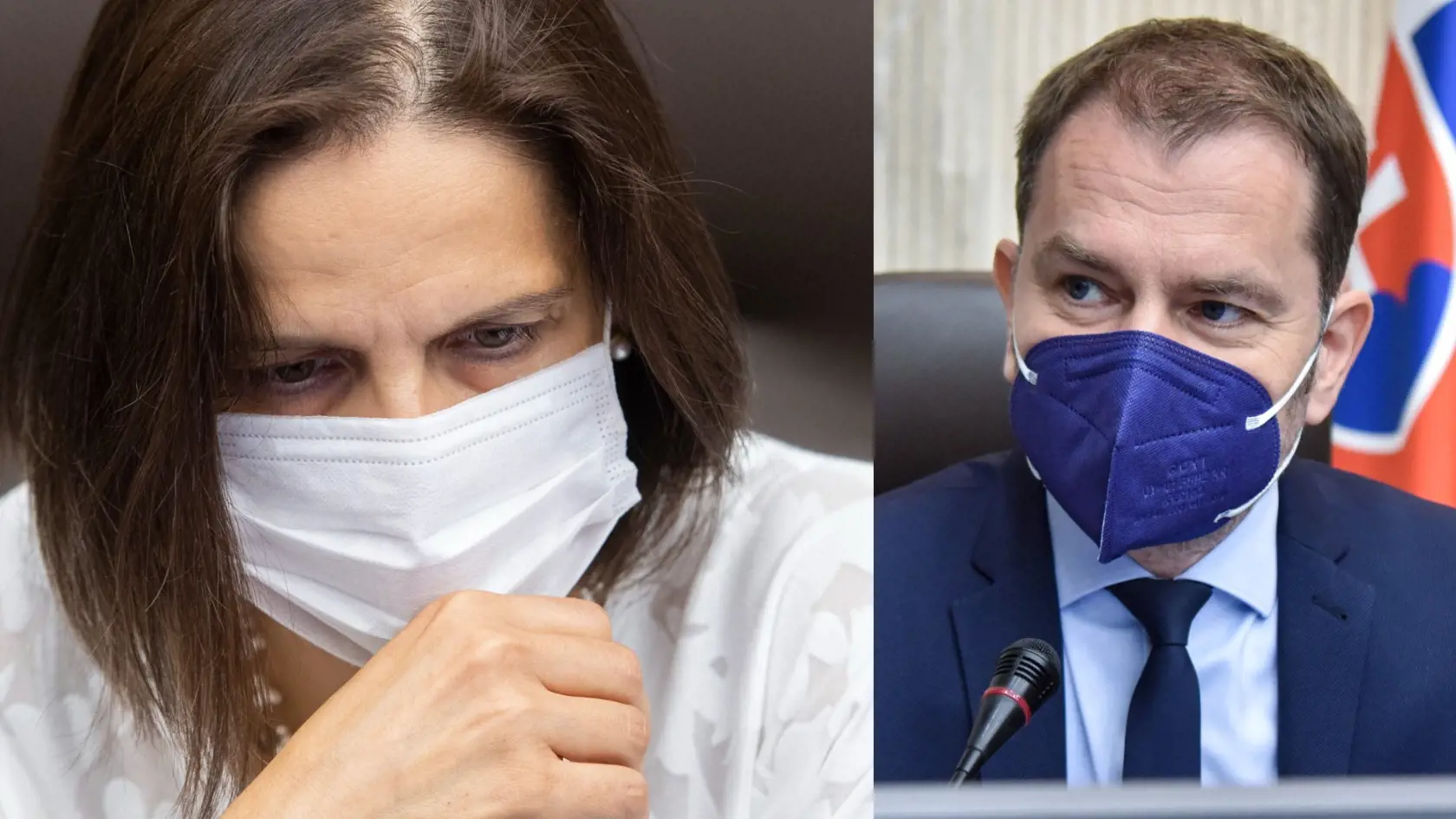 Mária Kolíková a Igor Matovič