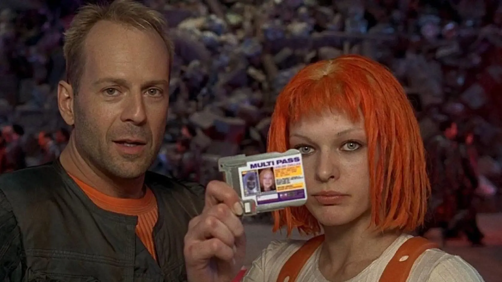 Bruce Willis a Mila Jovovich