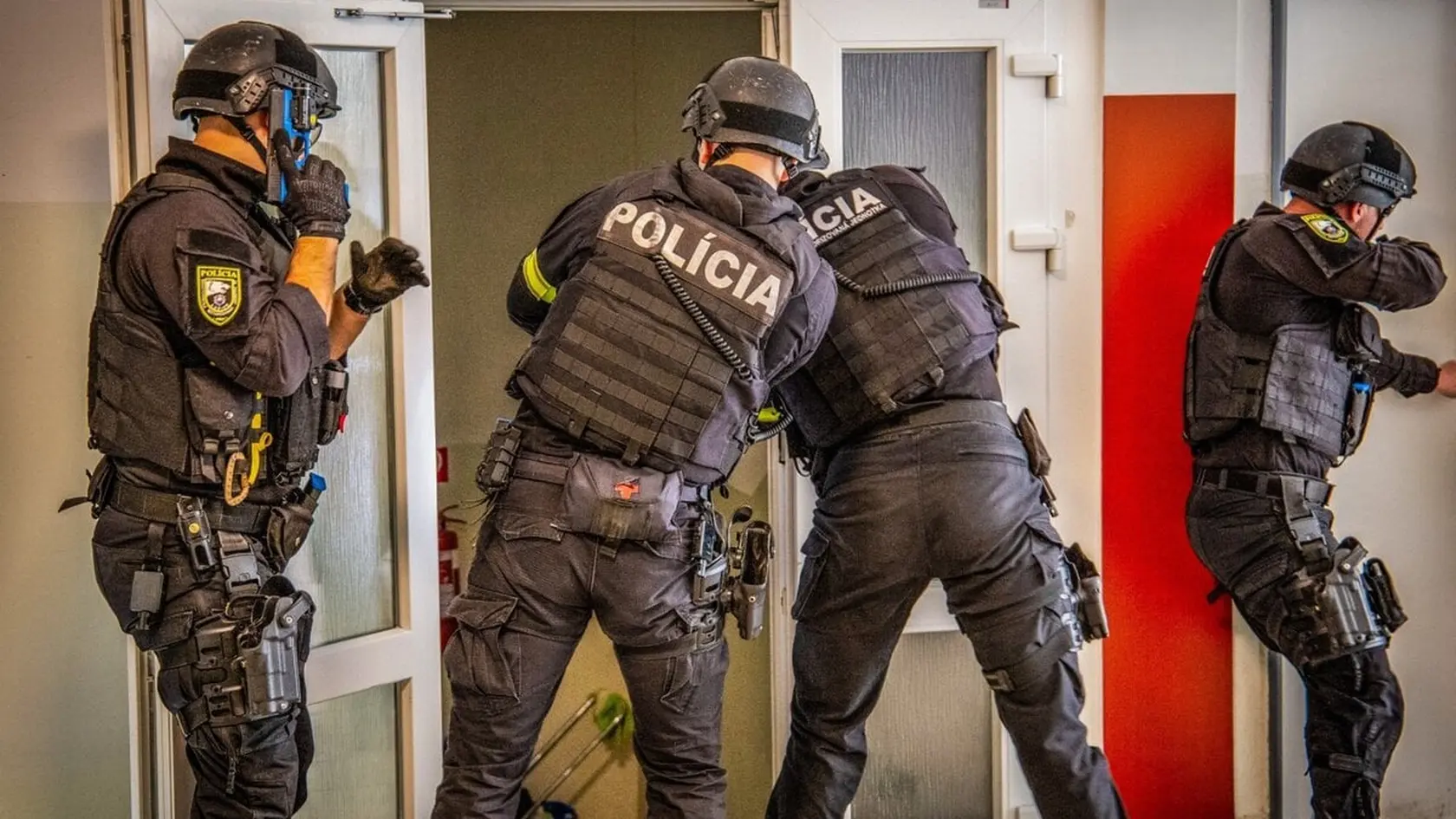 policajný zásah. (Ilustračné foto)