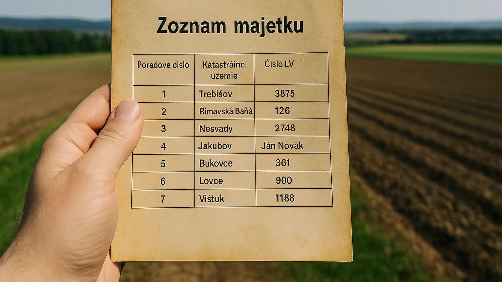 Pozemky